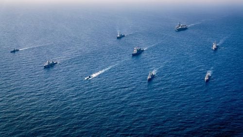 Forţele navale israeliene au găsit încărcături explozive şi muniţii ale Hamas în mare