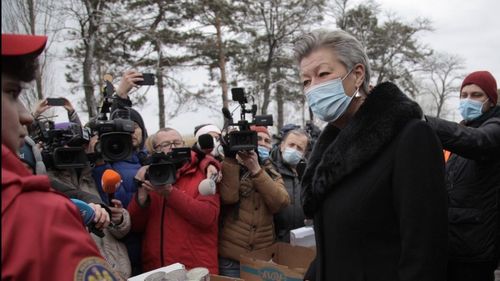 Comisarul european Ylva Johansson, în vizită la Vama Siret, pe unde vin refugiații ucraineni: ”Mulțumesc, România!”