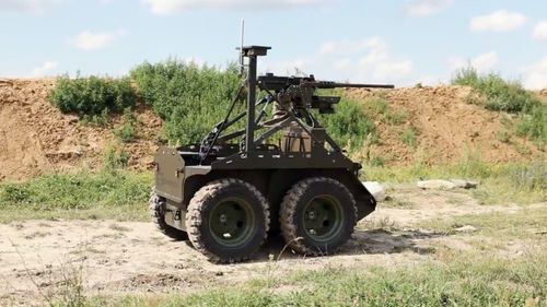 VIDEO Un robot-mitralieră al Ucrainei a ținut la distanță trupele Rusiei timp de șase săptămâni