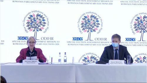 Misiunea OSCE de monitorizare a alegerilor parlamentare: PNL a fost avantajat de conferințele de presă organizate de președintele Iohannis