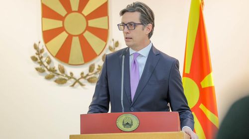 Președintele Republicii Macedonia de Nord, Stevo Pendarovski, a calificat drept „scandaloasă” solicitarea Bulgariei de a participa la procesul de pregătire a modificărilor constituționale din țara sa