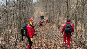 Salvamontiştii şi poliţiştii de frontieră caută doi cetăţeni ucraineni în zona montană din Maramureş