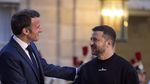 Emmanuel Macron urmează să-l primească din nou pe omologul său ucrainean Volodimir Zelenski