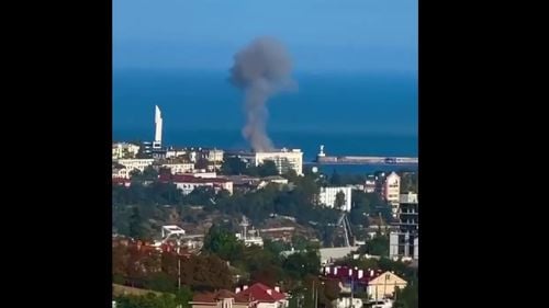 Rusia a transferat mai multe nave ale Flotei Mării Negre din portul Sevastopol (ISW)