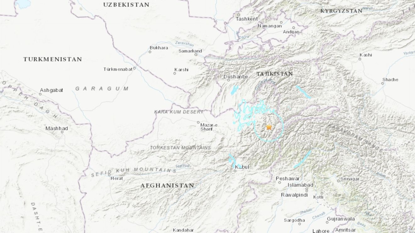 Puternic cutremur, cu magnitudinea de 6,5, în capitala Afganistanului, Kabul, şi în nordul Pakistanului