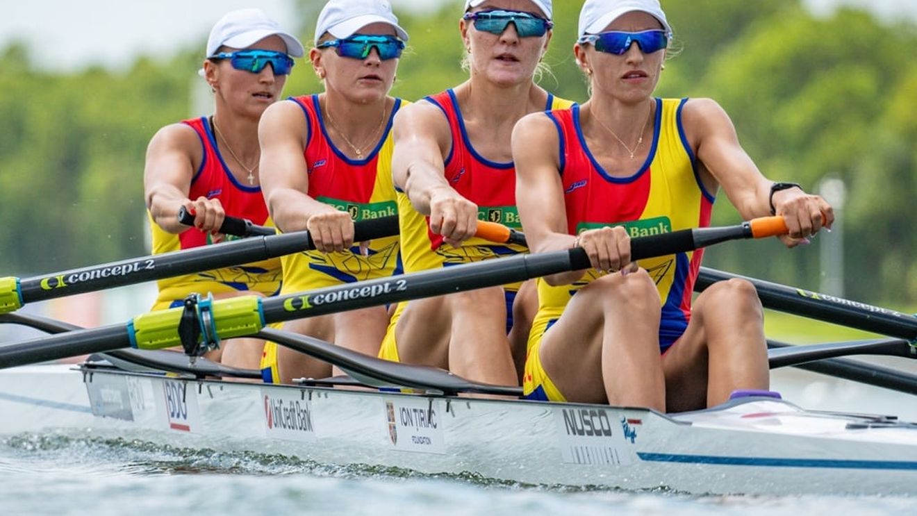 Încă două medalii pentru România la CM de canotaj de la Shanghai