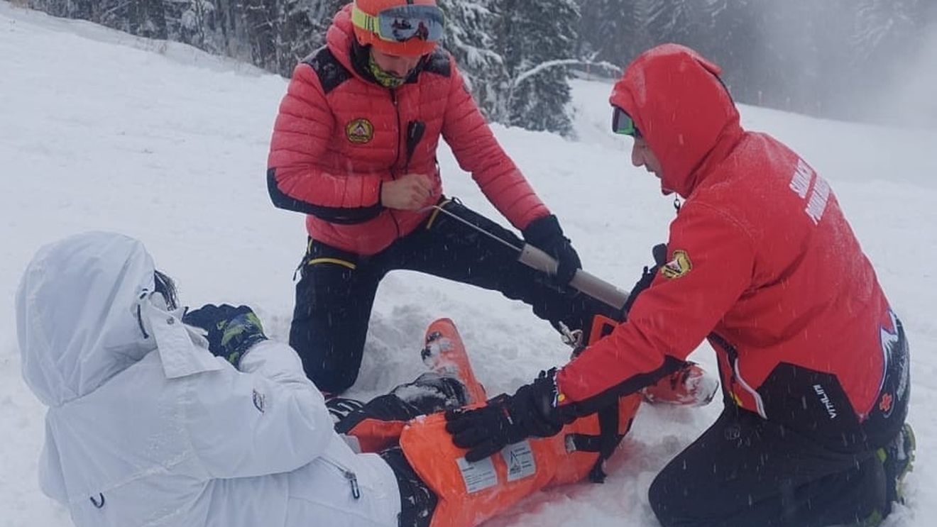 Record de intervenţii Salvamont în ultimele 24 de ore / 95 de persoane salvate de pe munte