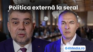 Ciolacu, politica externă la seral