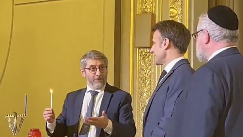 Hanuka la Palatul Élysée: Executivul se justifică în fața furiei opoziției, care acuză încălcarea principiului laicității statului francez