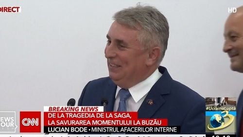 VIDEO Antena 3: Reacție sfidătoare a lui Lucian Bode la întrebările ziariștilor despre responsabilitatea ministerului în prinderea dealerilor de droguri de la Saga Festival. A plecat râzând