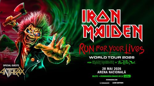 Program și regulament de acces IRON MAIDEN, 28 mai 2026 (Parteneriat)