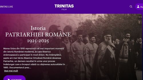 Patriarhia Română și-a lansat propriul netflix: Trinitas Film, platformă de streaming cu conținut creștin-ortodox, abonament 2 euro