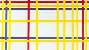 Un tablou al pictorului abstract Piet Mondrian a fost expus incorect, cu susul în jos, timp de 77 de ani