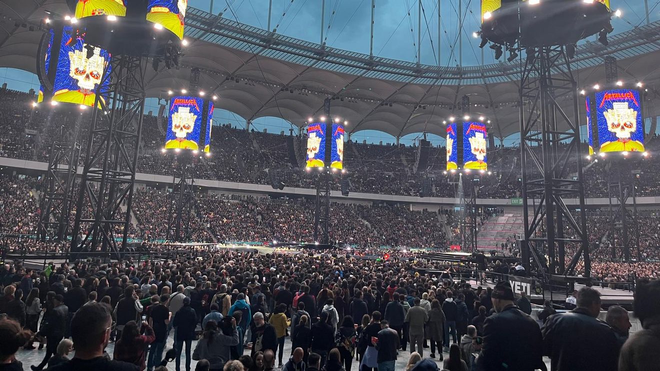 Unii fani Metallica au reclamat calitatea sunetului / „Arena Națională NU este un loc de concerte” / Organizatori: Am primit feedback covârșitor pozitiv. Experiența poate fi diferită de la un spectator la altul, în funcție de poziționarea în stadion, proximitatea față de scenă 