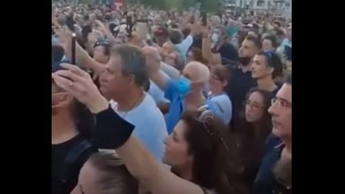 VIDEO Câteva mii de persoane au protestat la Atena împotriva măsurilor anti-COVID