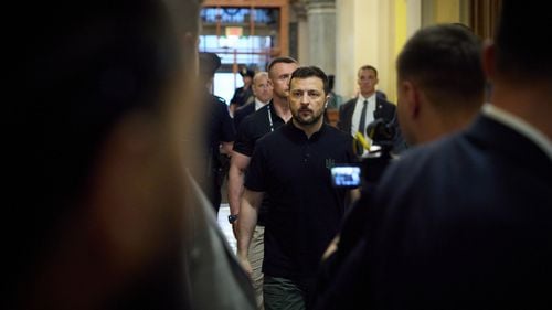 Zelenski şi-a anulat prezenţa la evenimente publice la Washington după ce a părăsit Casa Albă