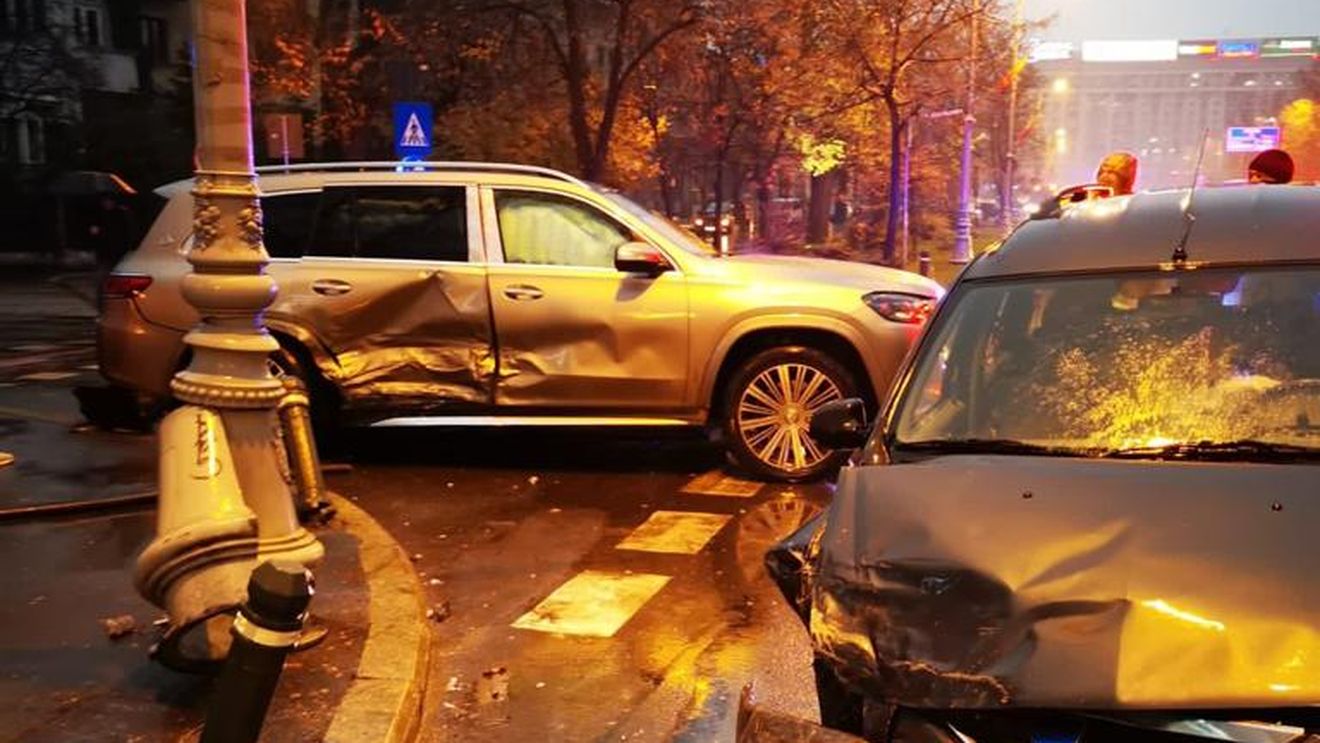 SURSE Mașina în care se afla Gigi Becali, implicată într-un accident pe bulevardul Aviatorilor/ Șoferul vinovat, testat pozitiv cu etilotestul
