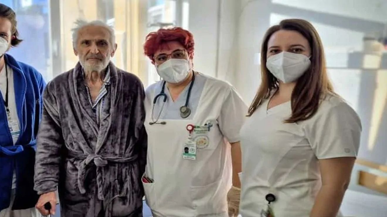 A fost externat cel mai vârstnic pacient al Spitalului Victor Babeș din Timișoara / A fost internat chiar în ziua în care împlinea 101 ani / A avut sepsis, una dintre cele mai agresive forme de reacție a organismului la o infecție