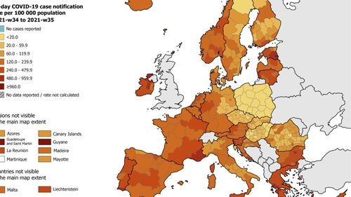 Centrul European pentru Controlul Bolilor (ECDC) prognozează o nouă dublare a ratei de infectare COVID în România, precum și a internărilor și deceselor până la finalul săptămânii viitoare / Creșterea cazurilor de la începutul lunii septembrie a depășit precedenta estimare