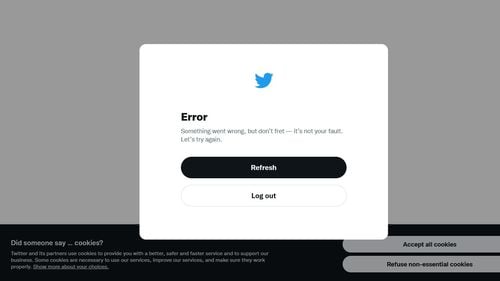 UPDATE Twitter, cea mai lungă pană de funcționare din ultimii ani / Rețeaua socială se confruntă cu probleme de accesare la nivel global
