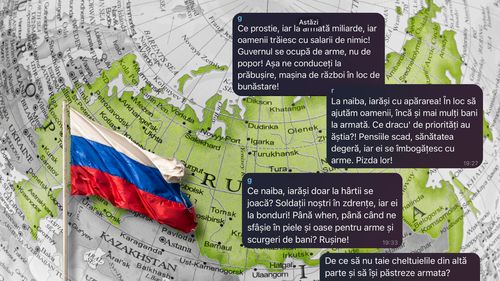 Boți ruși pe Telegram. Campanie coordonată de mesaje anti-occidentale, semnalată de fostul vlogger Zmenta: „Rușii turează maximum propaganda / Așa devin oamenii idioți utili”
