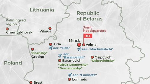 Belarus trimite unități de luptă la frontiera sudică pentru a preveni intrarea în ţară a unor "formaţiuni naţionaliste armate" din Ucraina