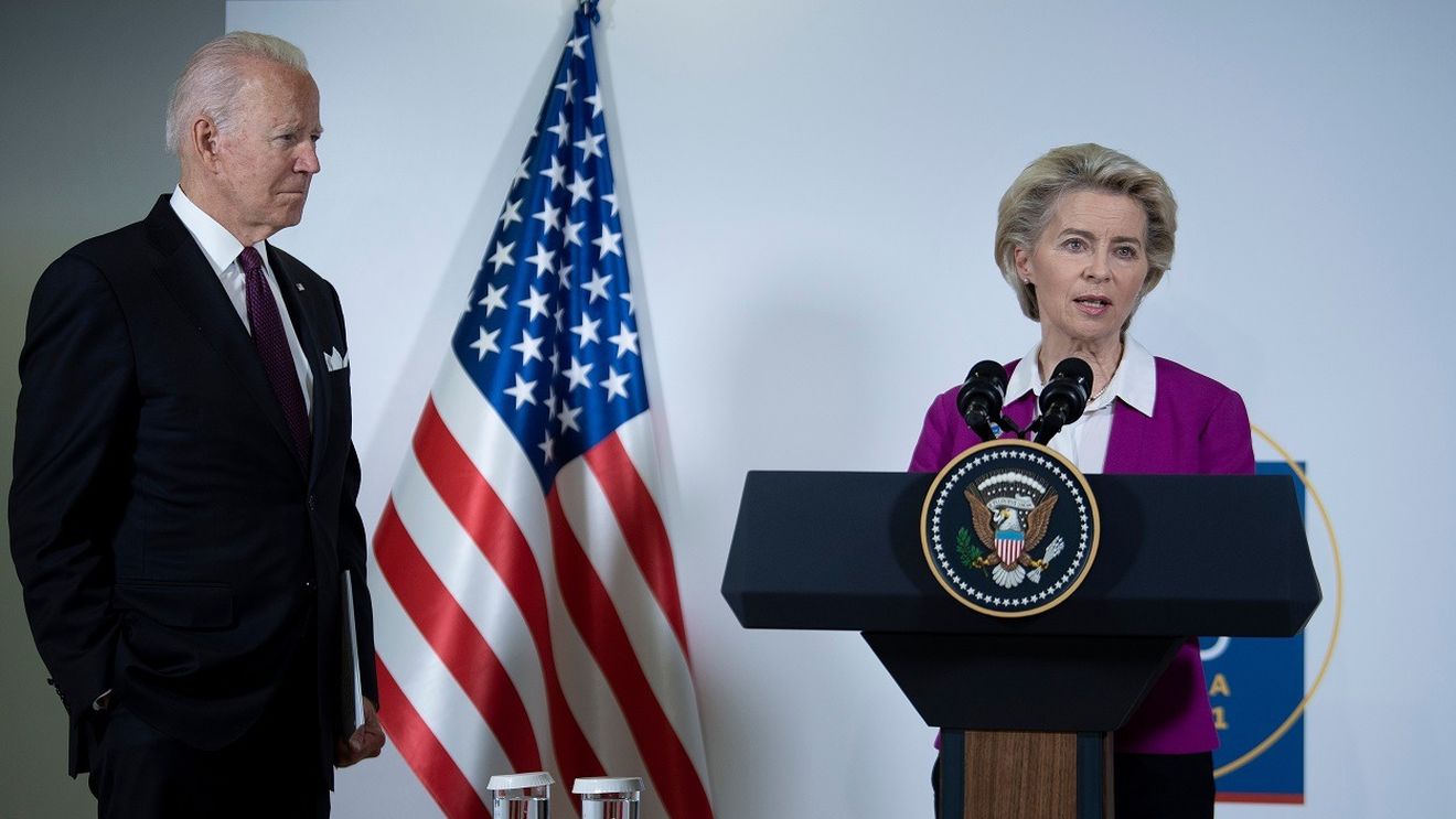 Joe Biden o primește în vizită la Casa Albă pe președinta Comisiei Europene, Ursula von der Leyen