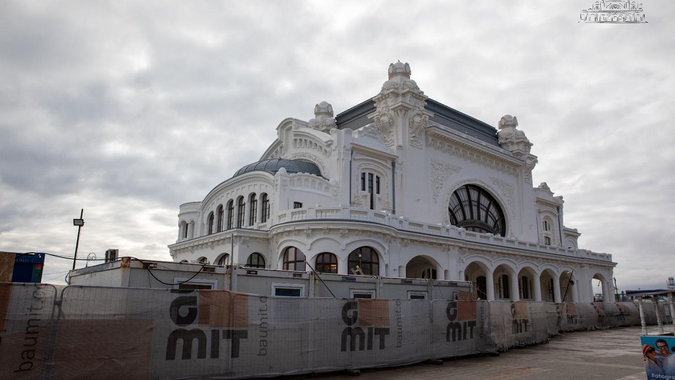 Premierul Ciolacu anunţă că săptămâna viitoare se termină lucrările de refacere a Cazinoului din Constanţa