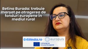 VIDEO INTERVIU Fonduri UE în Regiunea Sud-Vest Oltenia (1) Betina Burada, platforma pentru antreprenori locali Oltenia Bizza: Trebuie marșat pe atragerea de fonduri europene în mediul rural. Prioritățile sunt politica agricolă, educație și digitalizare