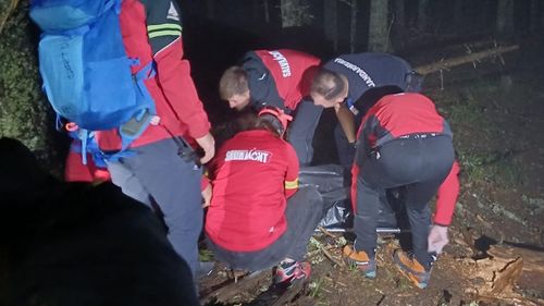 VIDEO Un bărbat care participa la concursul de alergare montană Bucovina Ultra Rocks a murit după ce un copac a căzut peste el în urma unei furtuni puternice