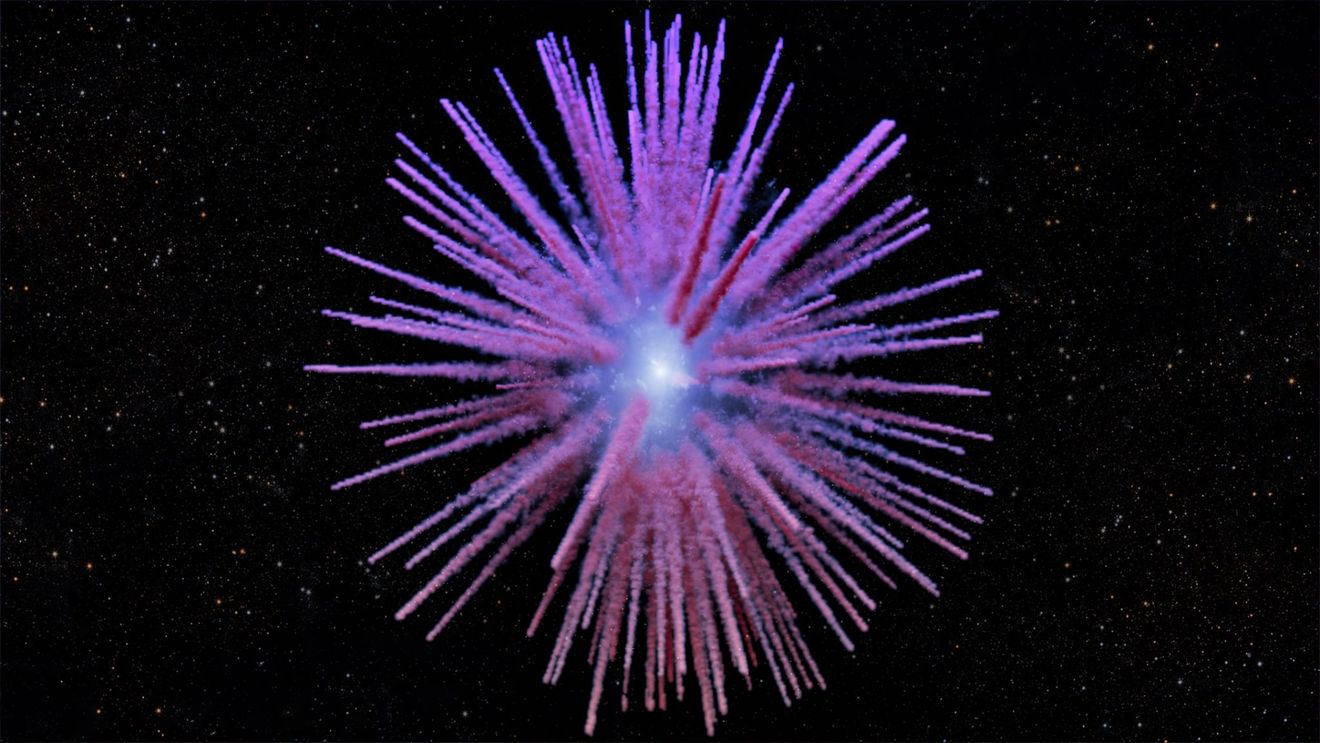 VIDEO O supernovă văzută pentru prima dată în 1181 eliberează filamente incandescente / Astronomii au realizat o hartă 3D