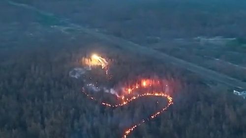 O lovitură cu dronă efectuată de Ucraina a incendiat un depozit petrolier din regiunea rusă Volgograd