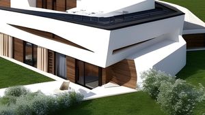 Cum arată casele viitorului în Sibiu, văzute de inteligența artificială / IA e tot mai prezentă în arhitectură și design interior / ”Lunile ce vor urma cred că pot fi de cotitură pentru multe birouri de design și arhitectură”