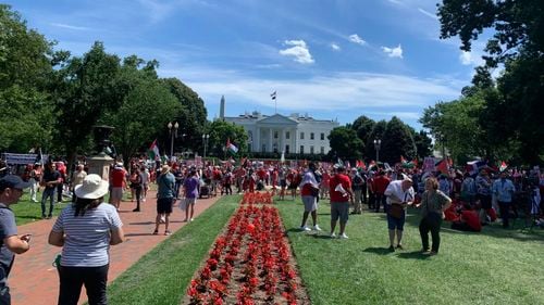Manifestaţie la Washington pentru Palestina şi împotriva lui Biden