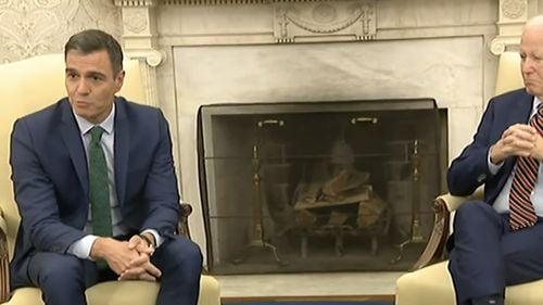 VIDEO Premierul spaniol Pedro Sanchez, felicitat de Joe Biden pentru ajutorul acordat Ucrainei și pentru întărirea prezenţei militare americane în Spania