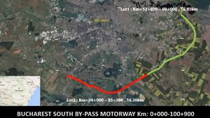 Autostrada de Centură Sud (A0): S-a semnat contractul pentru realizarea lotului 1. Turcii de la Alsim Alarko vor realiza, în total, 33 din cei 52 de kilometri ai autostrăzii
