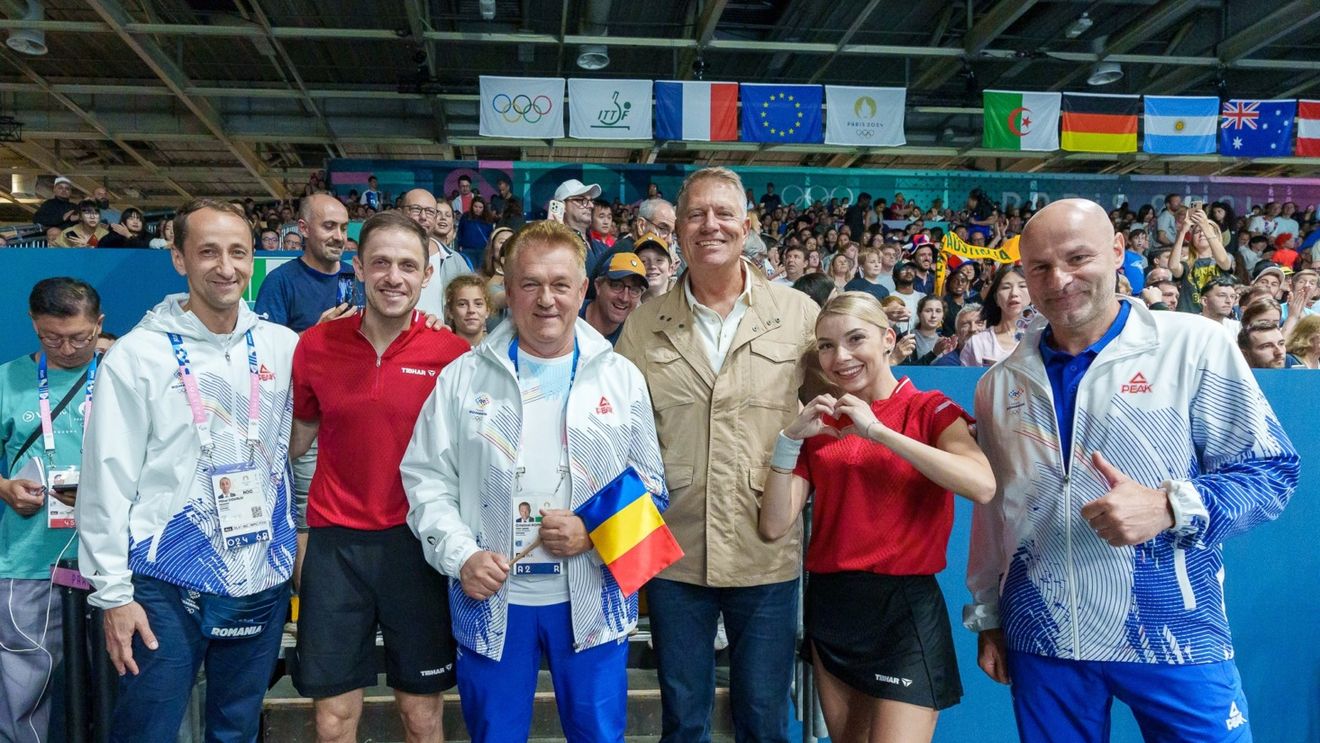 FOTO Iohannis, noi imagini de la Jocurile Olimpice cu sportivii români care evoluează în competiții: Felicitări sportivilor noștri care astăzi s-au calificat în următoarele etape