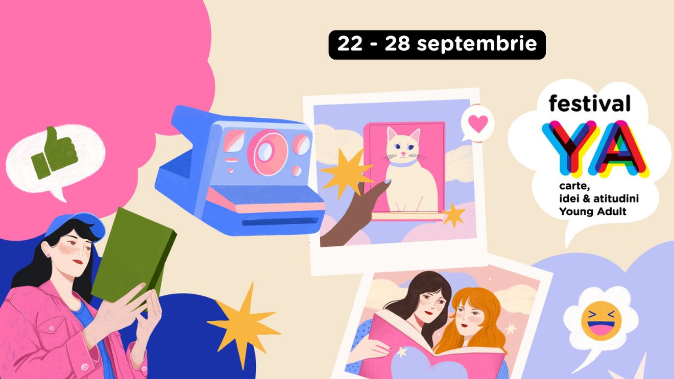 Autori bestselling internațional, în dialog cu tinerii români la FestivalYA, festivalul de literatură pentru adolescenți organizat de Cărturești