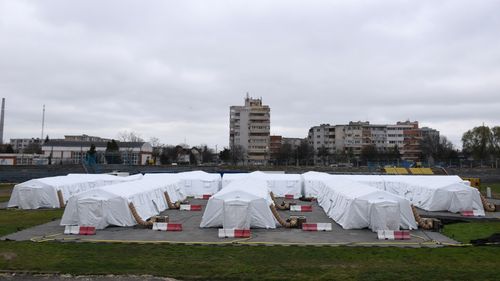 Spitalul militar modular de la Constanța a început să primească pacienți COVID-19