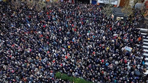 Peste 90.000 de francezi au manifestat împotriva rasismului în întreaga ţară