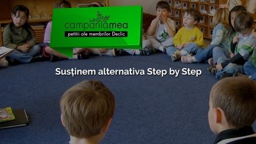 Petiție a mai multor părinți din București: Susținem alternativa Step by Step la Școala 36 "Ionel Teodoreanu"