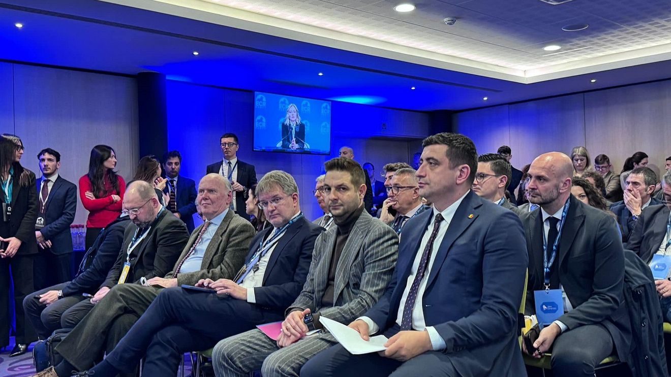 George Simion, ales vicepreședinte al Partidului Conservatorilor și Reformiștilor Europeni (ECR)