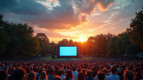 Cinematografe și festivaluri în aer liber în România și Europa