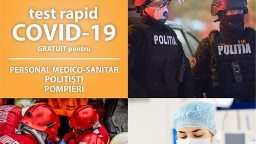Asociația Dăruiește Aripi și firma CELCO oferă teste gratuite pentru detectarea anticorpilor la COVID-19 pentru toți cei care au combătut pandemia în linia întâi