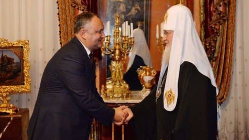 Fostul președinte moldovean Igor Dodon s-a întâlnit la Moscova cu Patriarhul Kiril, aliatul președintelui Putin și un mare susținător al invadării Ucrainei