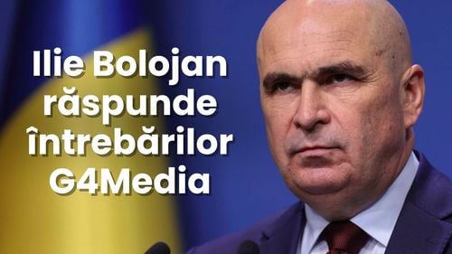 Ce a răspuns premierul Ilie Bolojan la întrebările G4Media