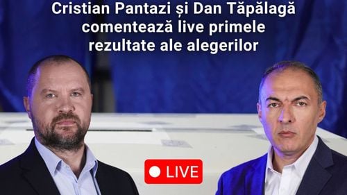 Jurnaliștii Dan Tăpălagă și Cristian Pantazi, primele comentarii despre rezultatele alegerilor prezidențiale
