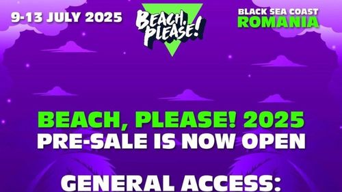 S-au vândut peste 30.000 de bilete pentru “Beach, Please!” 2025/ Pre-vânzarea biletelor se termină în ultima zi de festival