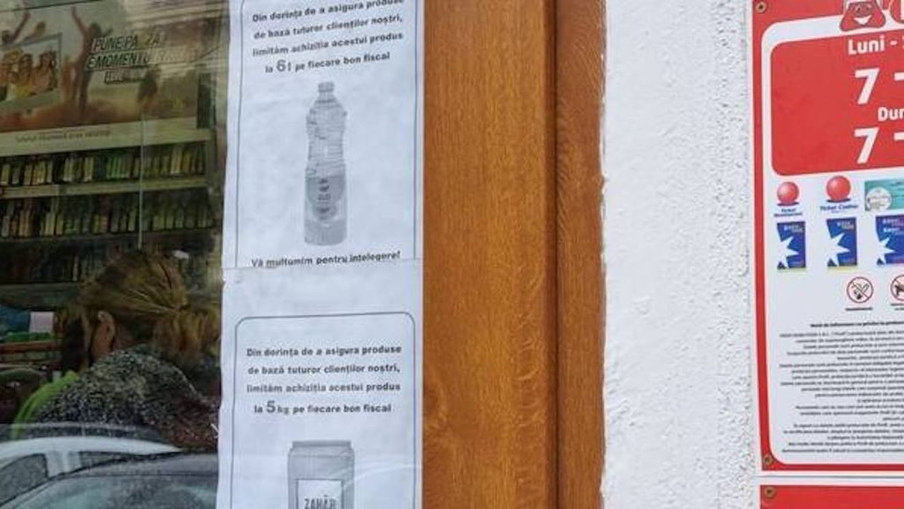 Timișorenii din Deta, rugați să nu-și facă stocuri de alimente / Unele magazine din Timiș au decis să limiteze achiziționarea de produse neperisabile