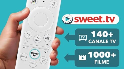 SWEET.TV oferă cele mai bune filme și programe TV prin telecomanda Samsung